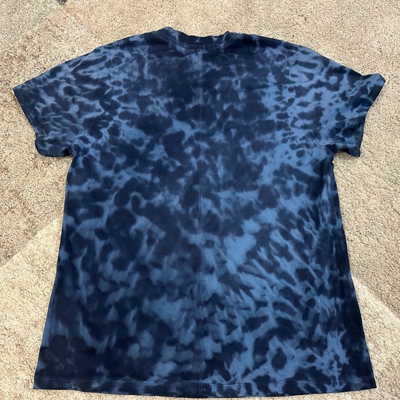 lululemon athletica Other - Lululemon Tie Dye Cotton T-Shirt Mens Small Blue Athletic Casual Tee